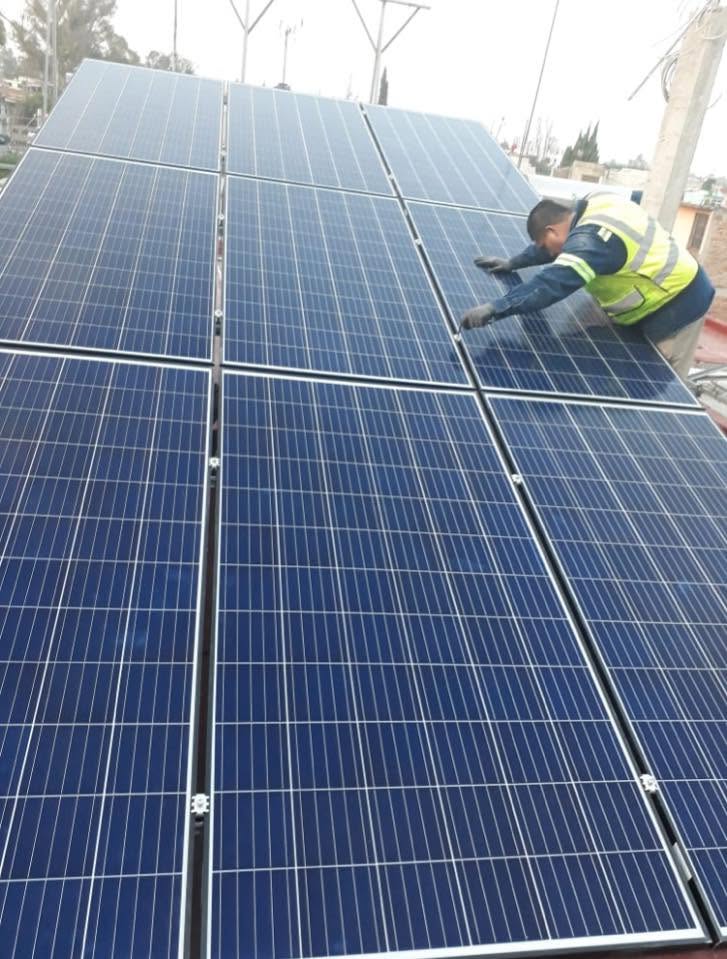 Paneles solares - energía limpia